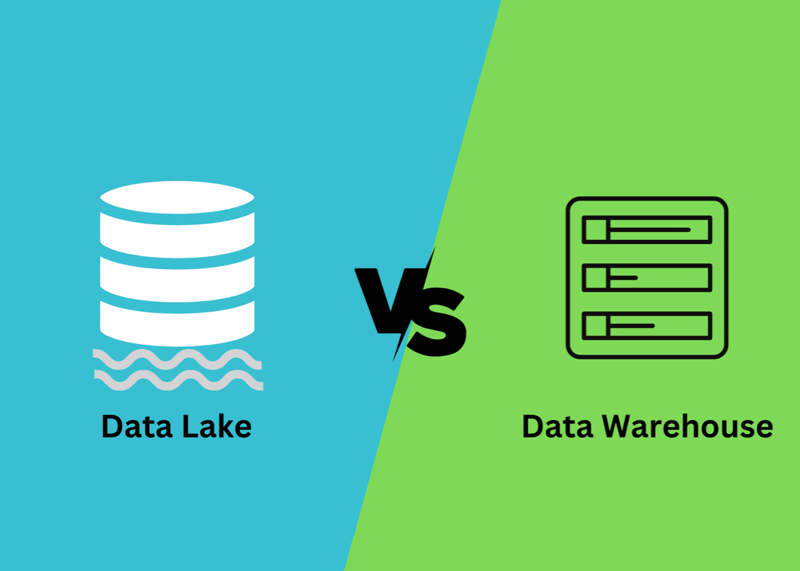 Representation of structured vs. unstructured data storage, processing methods, use cases, and the emerging data lake house approach.